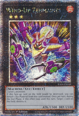 Wind-Up Zenmaines - RA04-EN168 - (Quarter Century Secret Rare) - 1st Edition